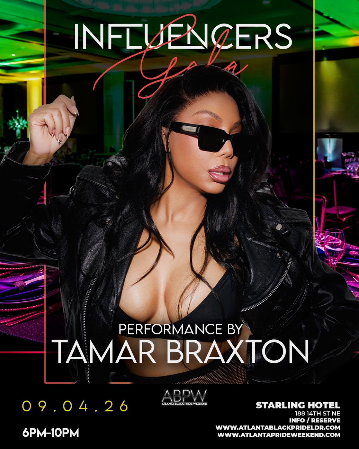 Performance by Tamar Braxton at the ABPW Influencers Gala